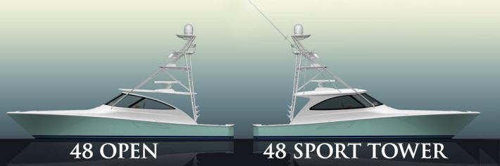 Viking Offers Options With the 48 Convertible, Open, and Sport Tower